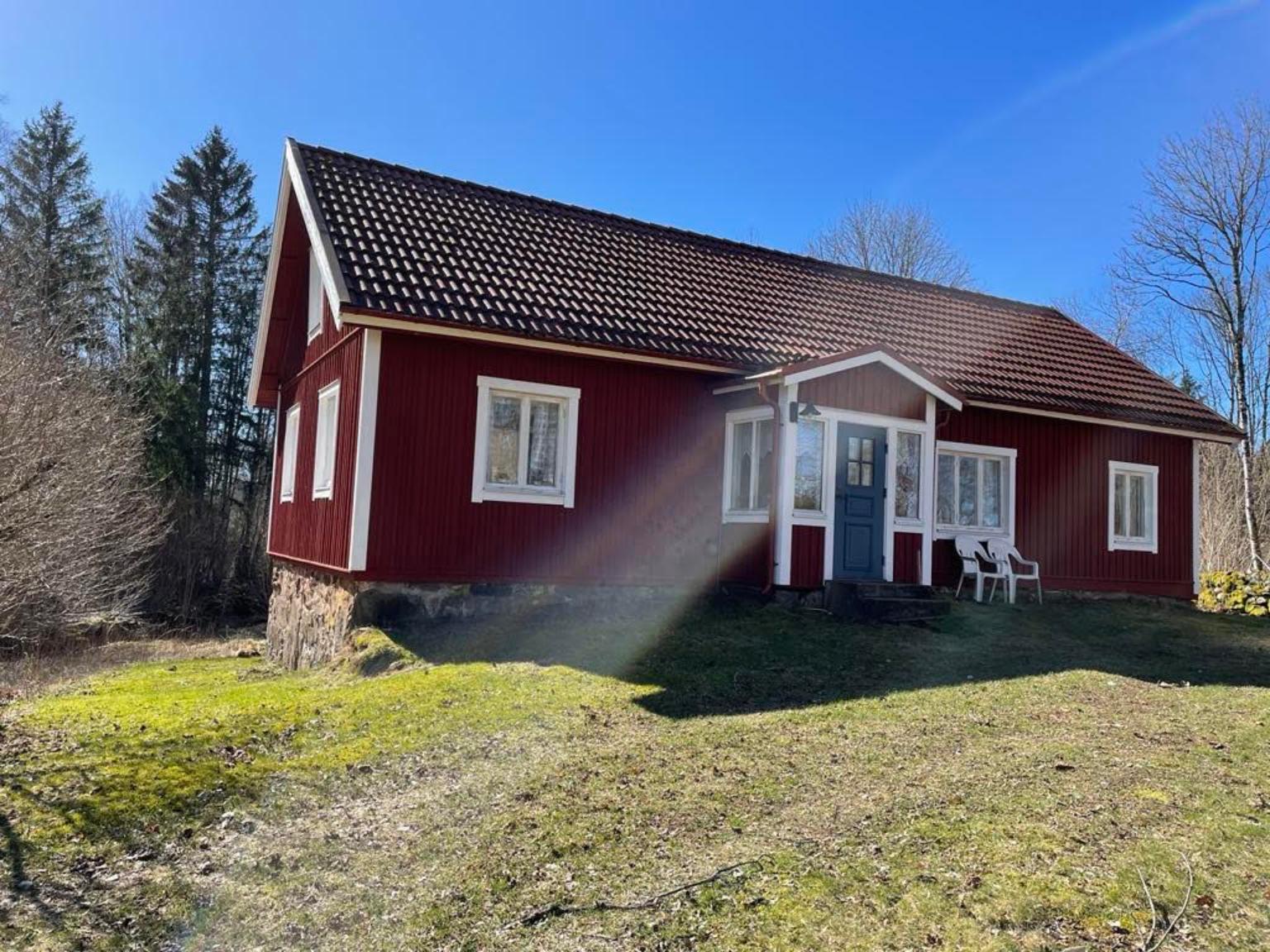 Mysigt litet torp vid sjön ABORRASJÖN – bild 3 av 12