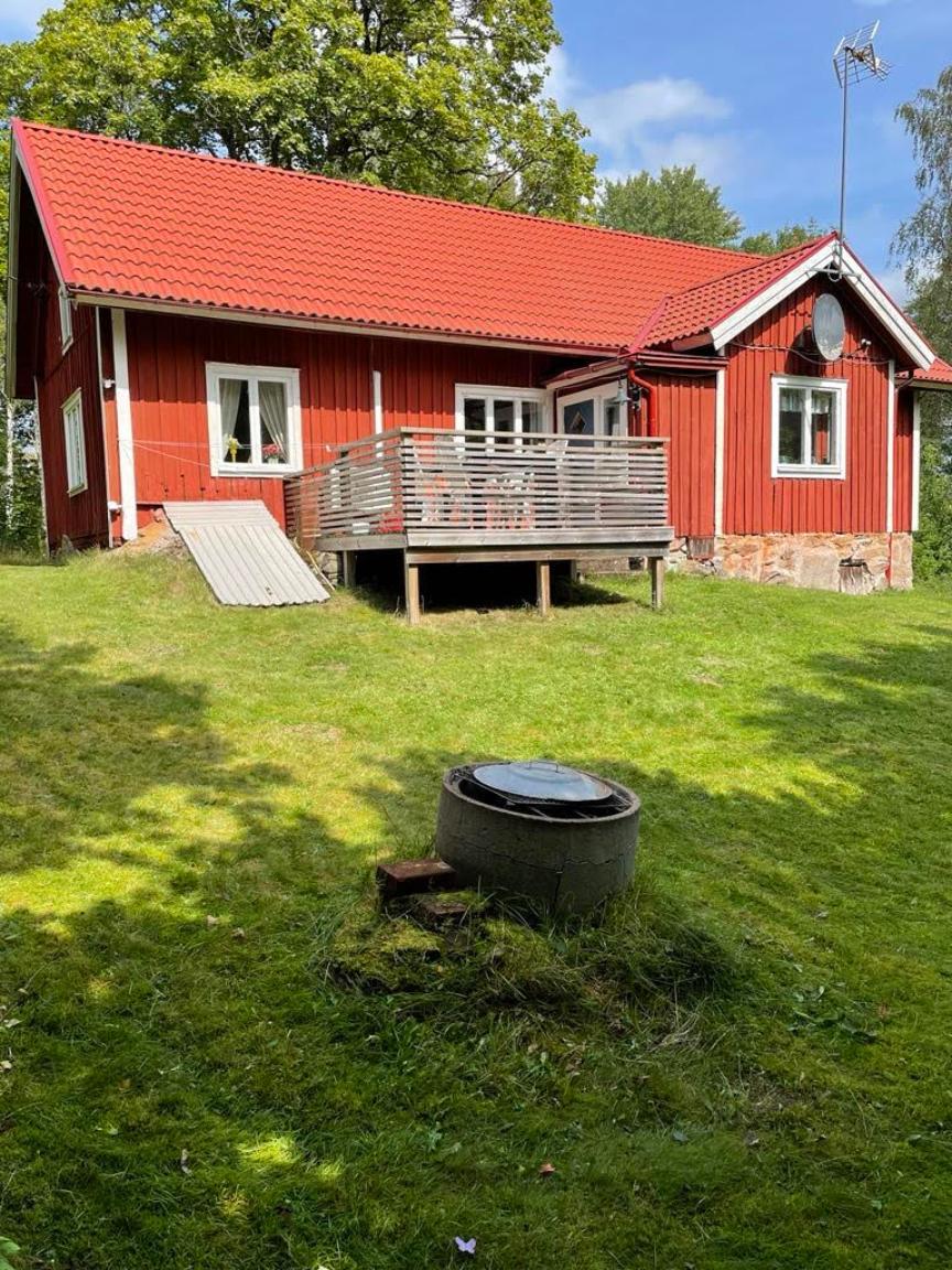 Mysigt litet torp vid sjön ABORRASJÖN