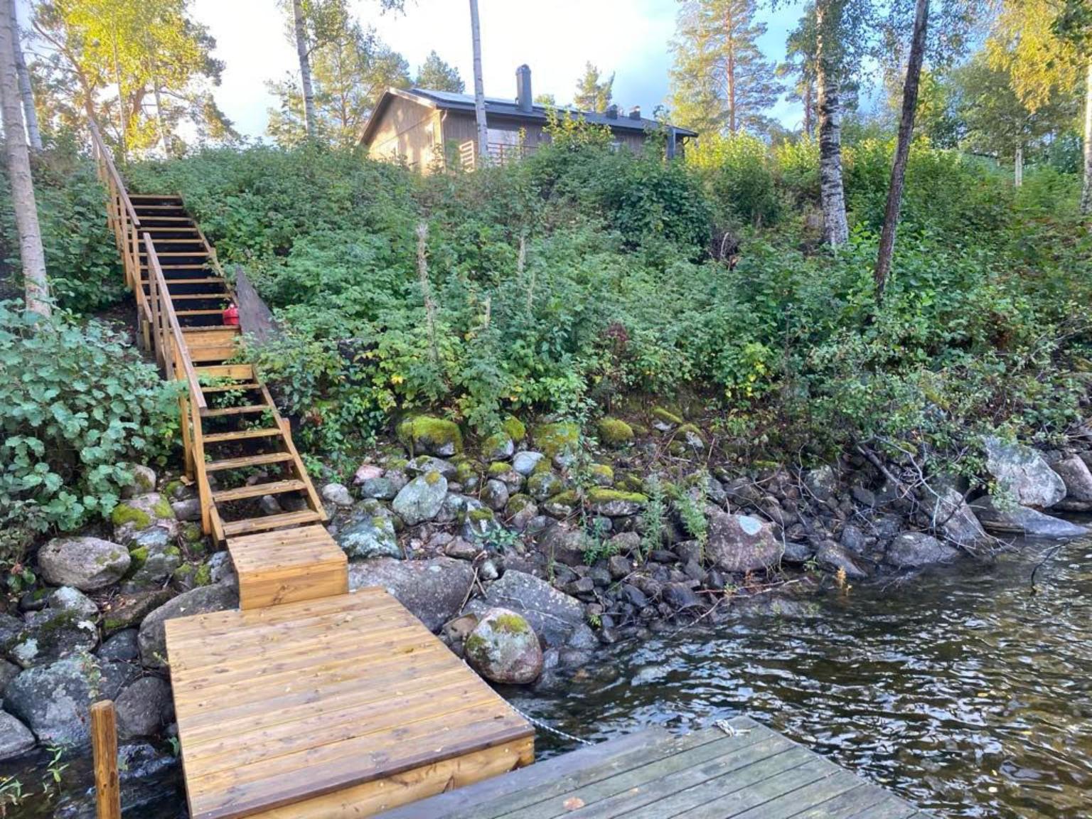 Nybyggt fritidshus vid sjön Eldan – bild 8 av 12